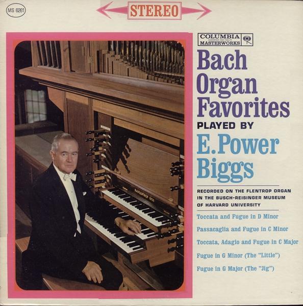 LP Record E. POWER BIGGS, JOHANN SEBASTIAN BA - Bach Organ Favorites MS6261 Columbia Master 1967 US Classical Used
LP Record E. POWER BIGGS, JOHANN SEBASTIAN BA - Bach Organ Favorites MS6261 Columbia Master 1967 US Classical Used