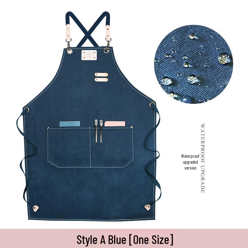 Custom Logo Canvas Apron for Restaurants, Hairdressers, Florists, and Tea Shops One Size
Custom Logo Canvas Apron for Restaurants, Hairdressers, Florists, and Tea Shops One Size