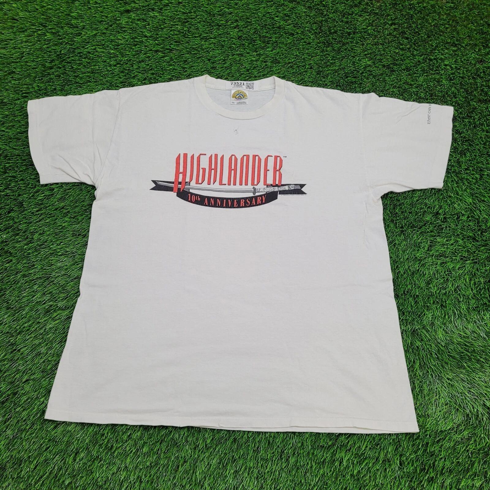 Винтажная рубашка Highlander 1996 года L/XL 23x29 Белая 4XL
Винтажная рубашка Highlander 1996 года L/XL 23x29 Белая 4XL