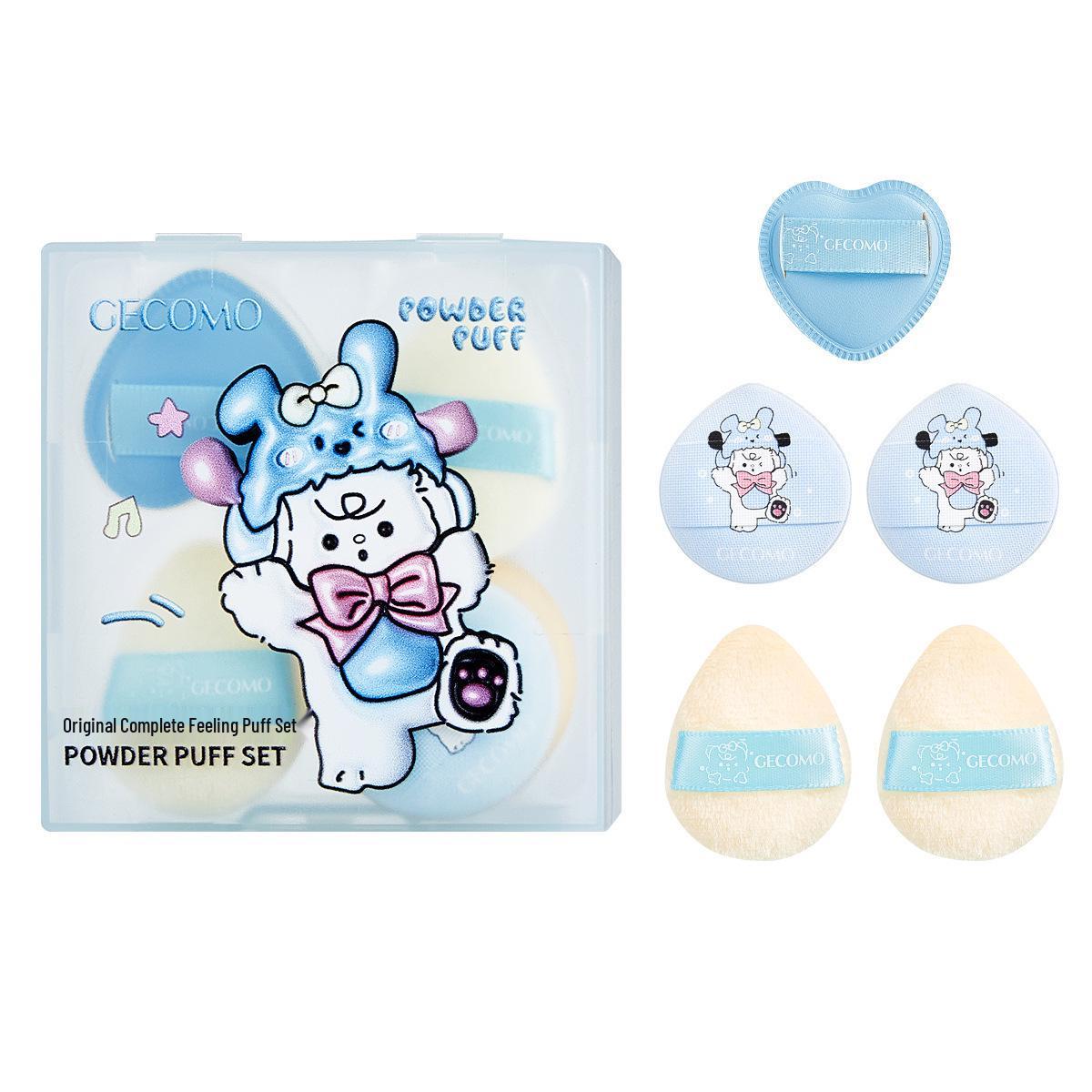 GECOMO Cloud Sponge Powder Puff Set for Makeup, Blush, & Concealer
GECOMO Cloud Sponge Powder Puff Set for Makeup, Blush, & Concealer