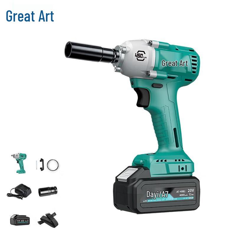 Dayi 20V 450N·m Brushless Cordless Impact Wrench CN plug (adapter included)
Dayi 20V 450N·m Brushless Cordless Impact Wrench CN plug (adapter included)