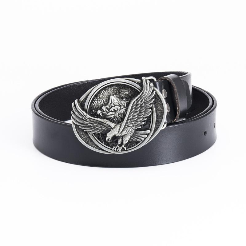Ремень с гладкой пряжкой в виде национального флага и орла, модный и трендовый ремень с пряжкой для молодежного ночного клуба 130cm
Ремень с гладкой пряжкой в виде национального флага и орла, модный и трендовый ремень с пряжкой для молодежного ночного клуба 130cm