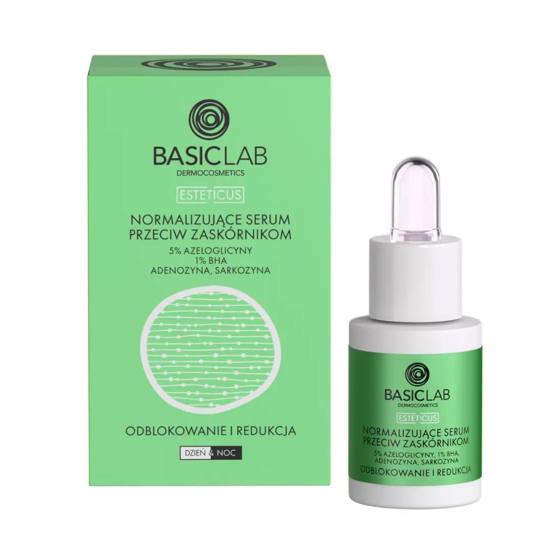 Basiclab - Normalizujące serum przeciw zaskórnikom z 5% azeloglicyny i 1% bha, 15 ml
Basiclab - Normalizujące serum przeciw zaskórnikom z 5% azeloglicyny i 1% bha, 15 ml