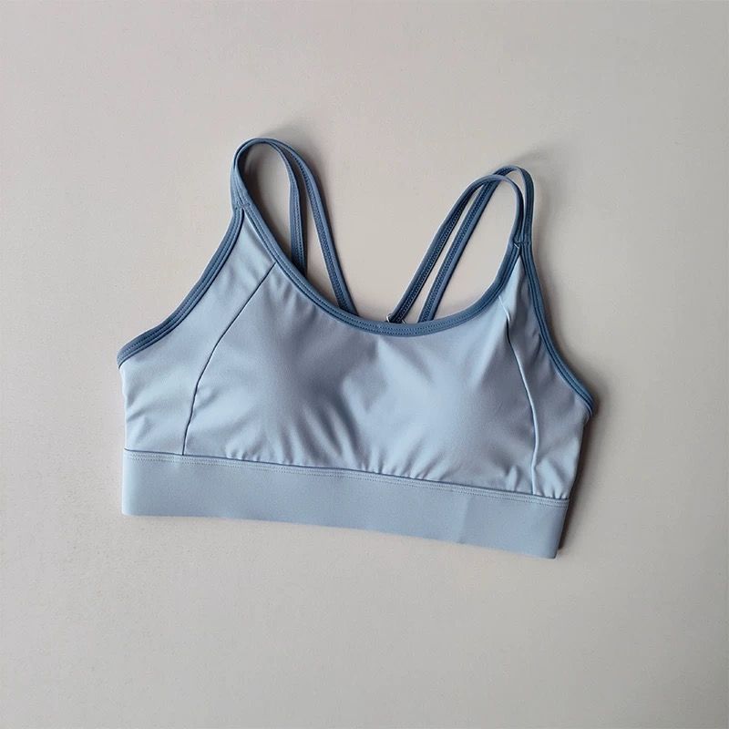Beauty Back Contrast Color Sports Intimates Women s Summer Bubble Wrap Running Yoga Vest Push-up One-Piece Professional Pilates Bra Haze Blue S
Beauty Back Contrast Color Sports Intimates Women s Summer Bubble Wrap Running Yoga Vest Push-up One-Piece Professional Pilates Bra Haze Blue S