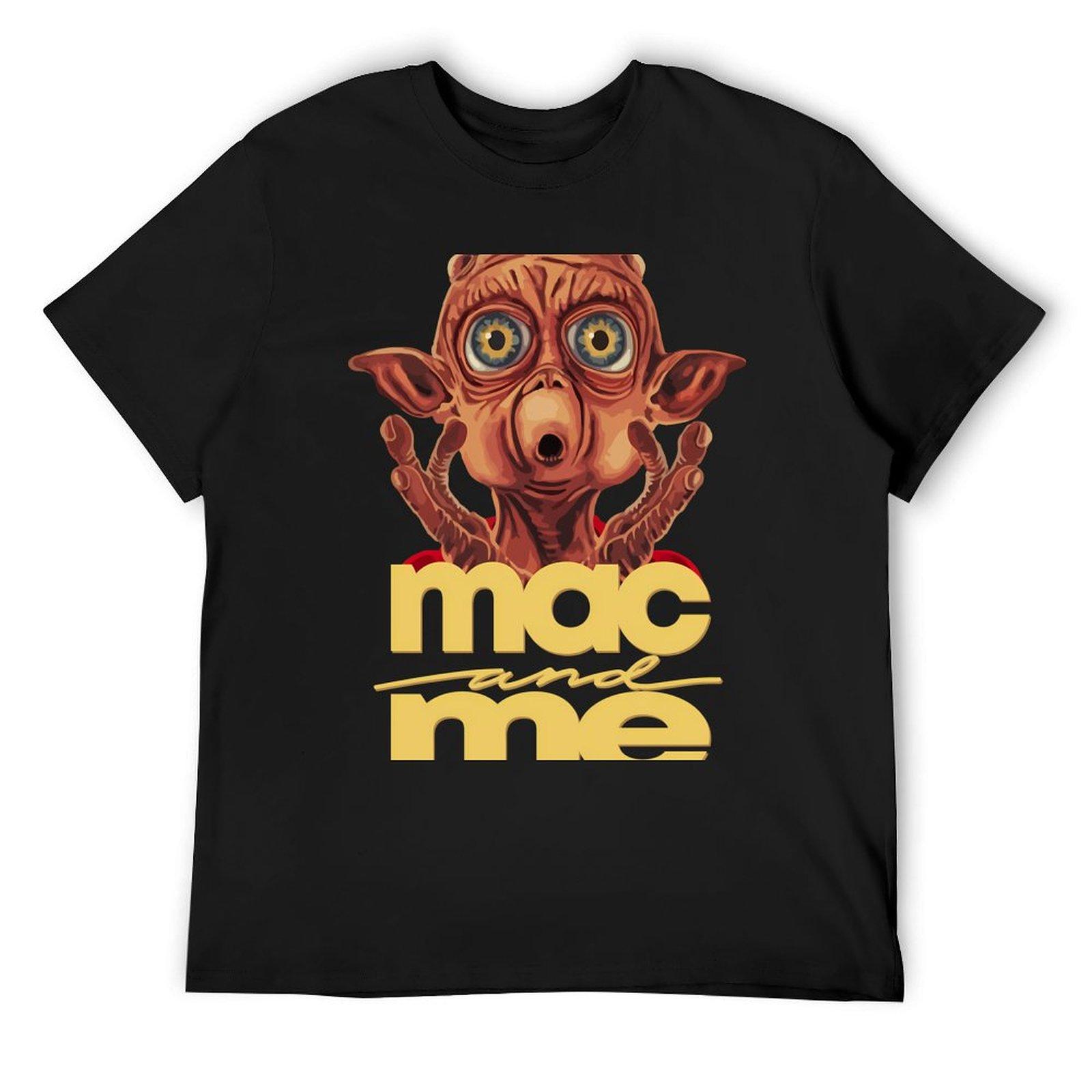 Mac and Me T-Shirt blacks sweat slim fit t shirts for men 4XL
Mac and Me T-Shirt blacks sweat slim fit t shirts for men 4XL