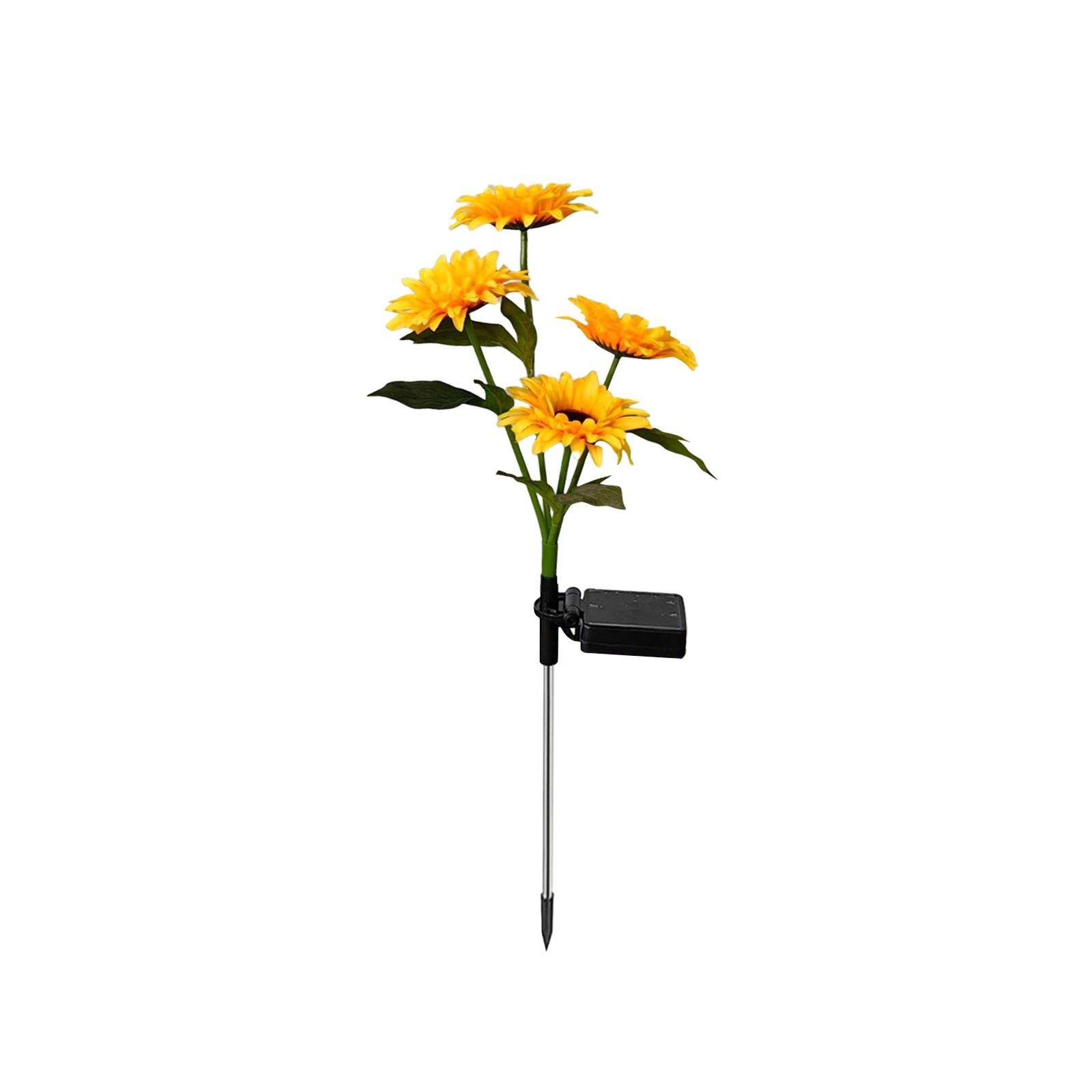 Solar Powered Daisy Flower Garden Lights Outdoor Waterproof Landscape Lawn Decorative Lighting with Stake for Yard Patio Pathway One Size
Solar Powered Daisy Flower Garden Lights Outdoor Waterproof Landscape Lawn Decorative Lighting with Stake for Yard Patio Pathway One Size