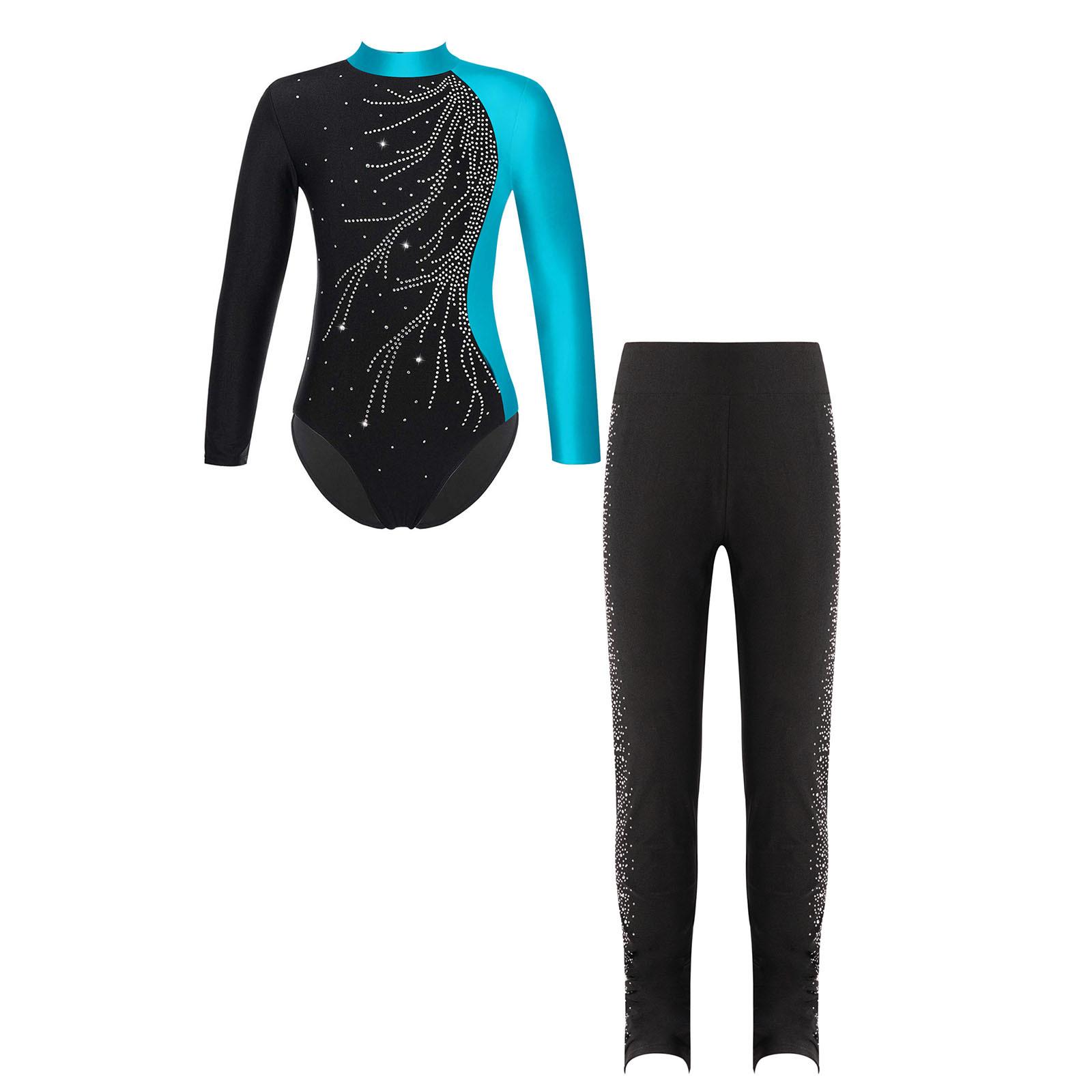Діти Дівчата Гімнастичний танцювальний купальник з легінсами Комплект Балет Танці Катання на ковзанах Конкурс Активне боді 9-10 Years чорний/озеро синього кольору
Діти Дівчата Гімнастичний танцювальний купальник з легінсами Комплект Балет Танці Катання на ковзанах Конкурс Активне боді 9-10 Years чорний/озеро синього кольору