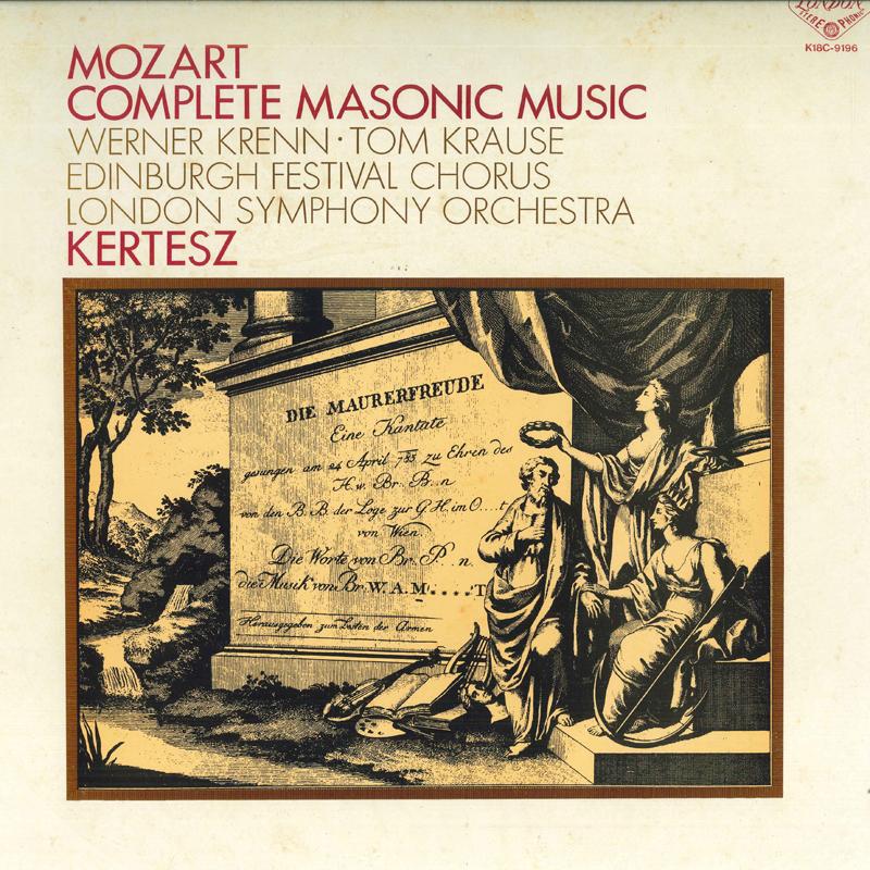 LP Record WERNER KRENN, TOM KRAUSE - Mozart, Complete Masonic Music K18C9196 LONDON 1981 Japan Classical Used
LP Record WERNER KRENN, TOM KRAUSE - Mozart, Complete Masonic Music K18C9196 LONDON 1981 Japan Classical Used