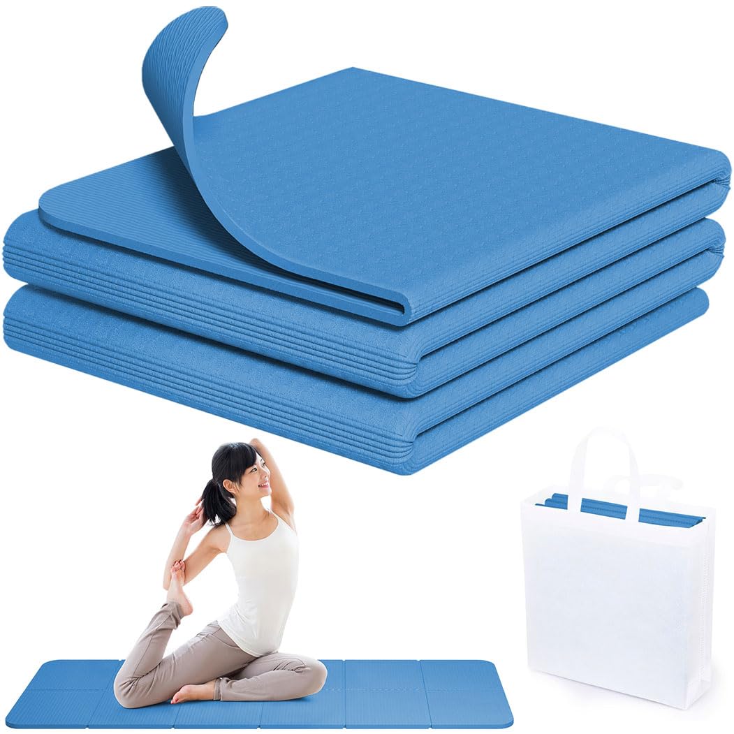 Taeku Folding Yoga inch Training Fitness Mat for and Strength x inches x 61 Stretching Mat with Storage Bag Mat, 0.2 (6 mm) Thick, Anti-Slip, синий
Taeku Folding Yoga inch Training Fitness Mat for and Strength x inches x 61 Stretching Mat with Storage Bag Mat, 0.2 (6 mm) Thick, Anti-Slip, синий