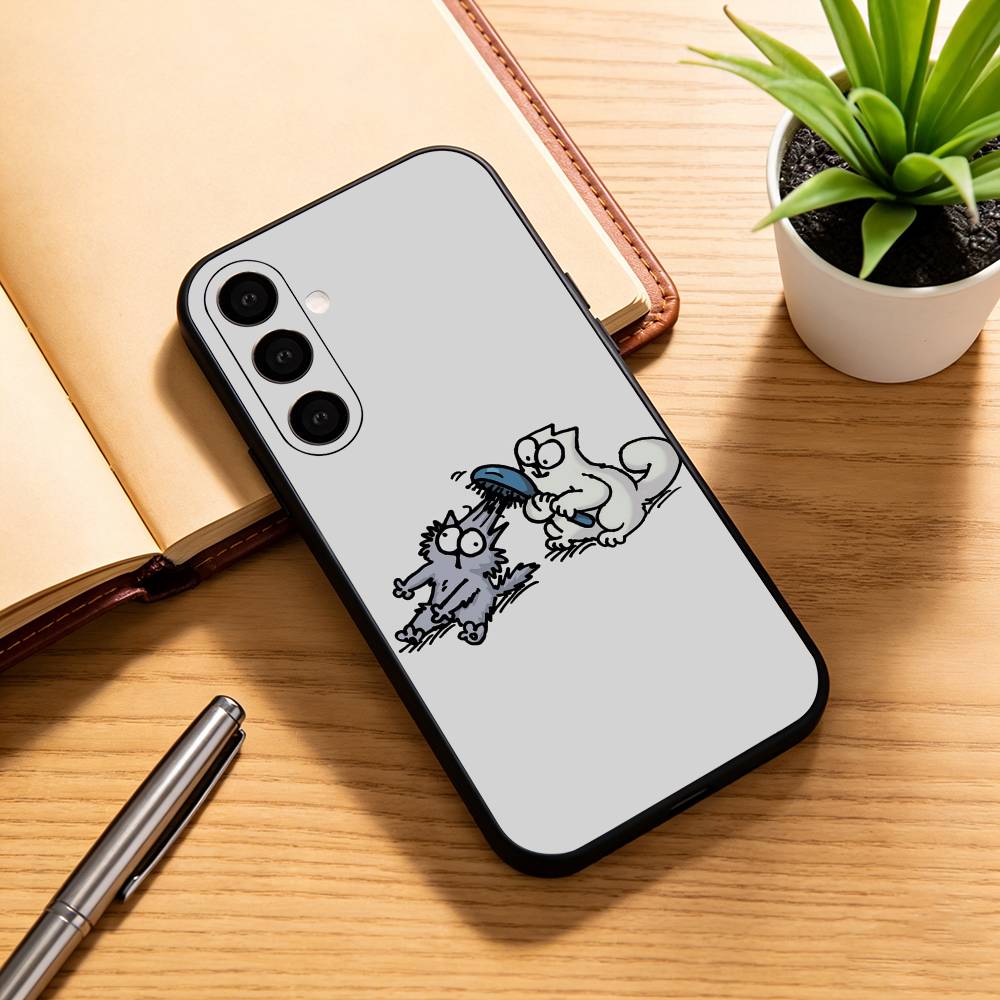 S-Simons And Cats-s Phone Case Black Silicone Soft For Samsung Galaxy A73,A72,A71,A70,A53,A52,A51 Samsung a40
S-Simons And Cats-s Phone Case Black Silicone Soft For Samsung Galaxy A73,A72,A71,A70,A53,A52,A51 Samsung a40