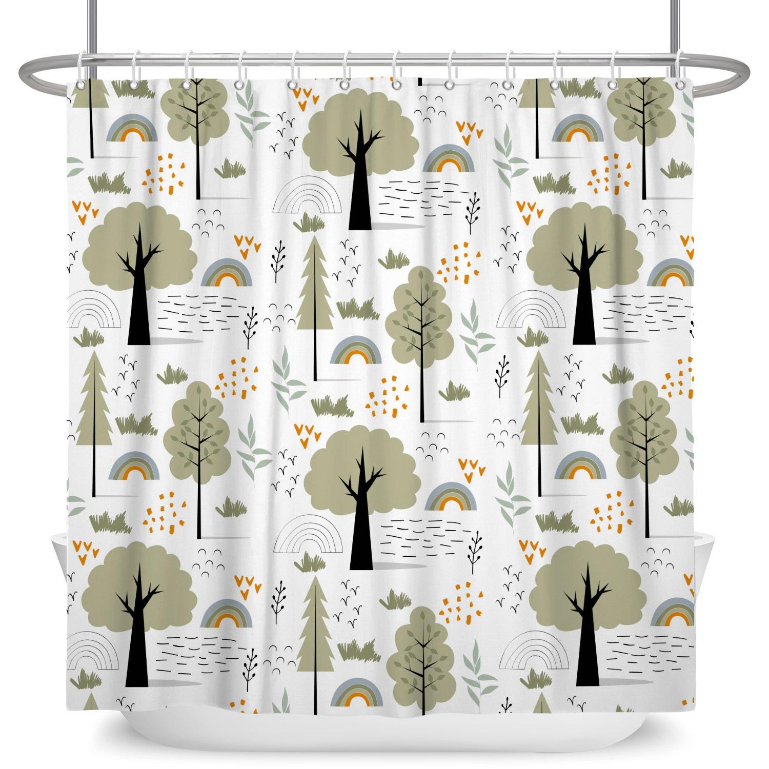 Cute Cartoon Animal Shower Curtain Waterproof Bath Curtain Bathroom Decor Kids Friendly Design Multiple Fun Patterns With Hooks W60H190(CM)-1 Pcs
Cute Cartoon Animal Shower Curtain Waterproof Bath Curtain Bathroom Decor Kids Friendly Design Multiple Fun Patterns With Hooks W60H190(CM)-1 Pcs