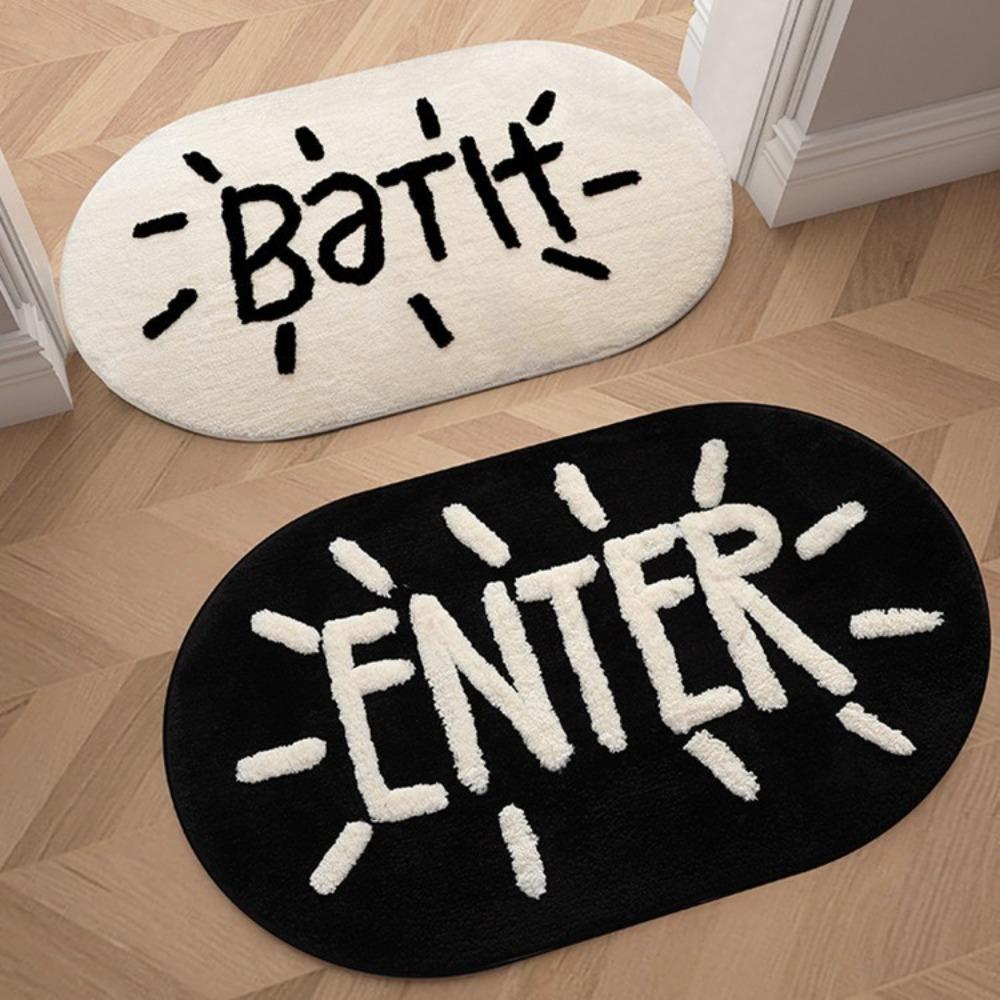 High Absorbency Imitation Cashmere Mat Quick Dry Absorbent Doormat Non-Slip Floor Mat Bedroom білий
High Absorbency Imitation Cashmere Mat Quick Dry Absorbent Doormat Non-Slip Floor Mat Bedroom білий