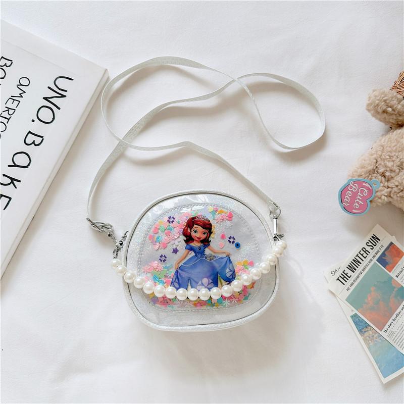 Детская сумка Маленькая девочка София Ледяная Принцесса Жемчужная сумочка Повседневная песочная сумка-мессенджер белый
Детская сумка Маленькая девочка София Ледяная Принцесса Жемчужная сумочка Повседневная песочная сумка-мессенджер белый