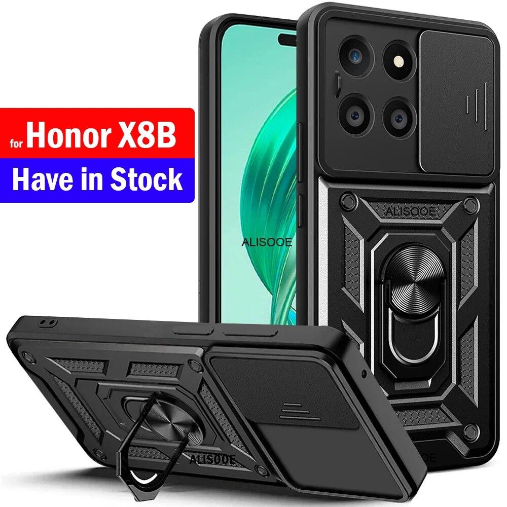 Чехол для Honor X8B, защитный чехол для объектива камеры с кольцом и подставкой, защитный чехол для Honor X8B, противоударный чехол
Чехол для Honor X8B, защитный чехол для объектива камеры с кольцом и подставкой, защитный чехол для Honor X8B, противоударный чехол
