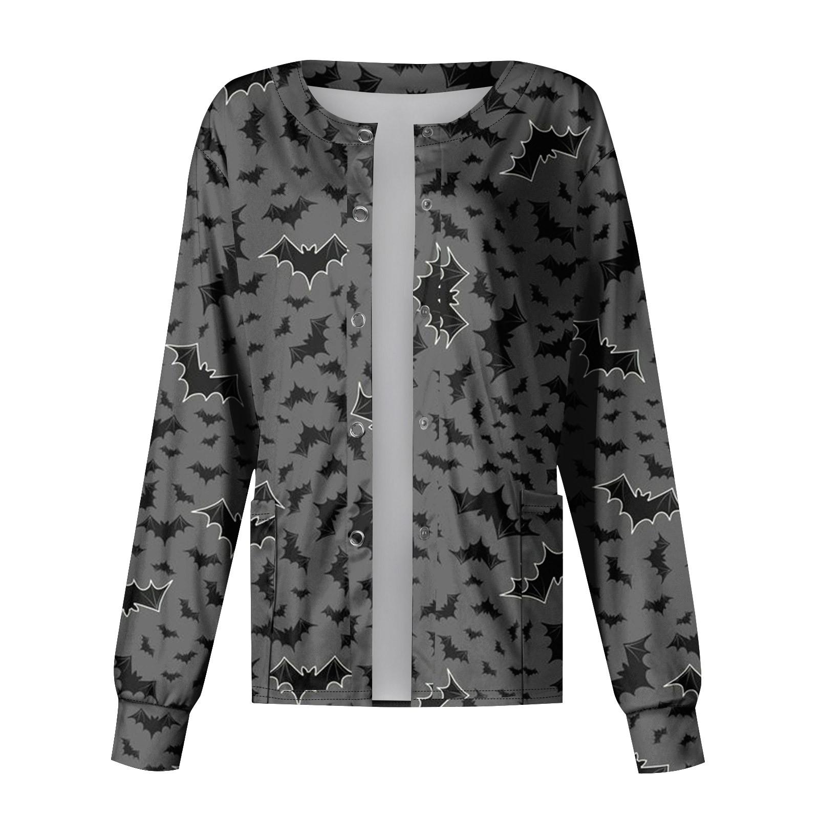 Жіночий захисний комбінезон з довгим рукавом і кишеньковим робочим принтом на Хелловін, коміром-стійкою, однобортний захисний комбінезон, кардиган, куртка, топ L
Жіночий захисний комбінезон з довгим рукавом і кишеньковим робочим принтом на Хелловін, коміром-стійкою, однобортний захисний комбінезон, кардиган, куртка, топ L