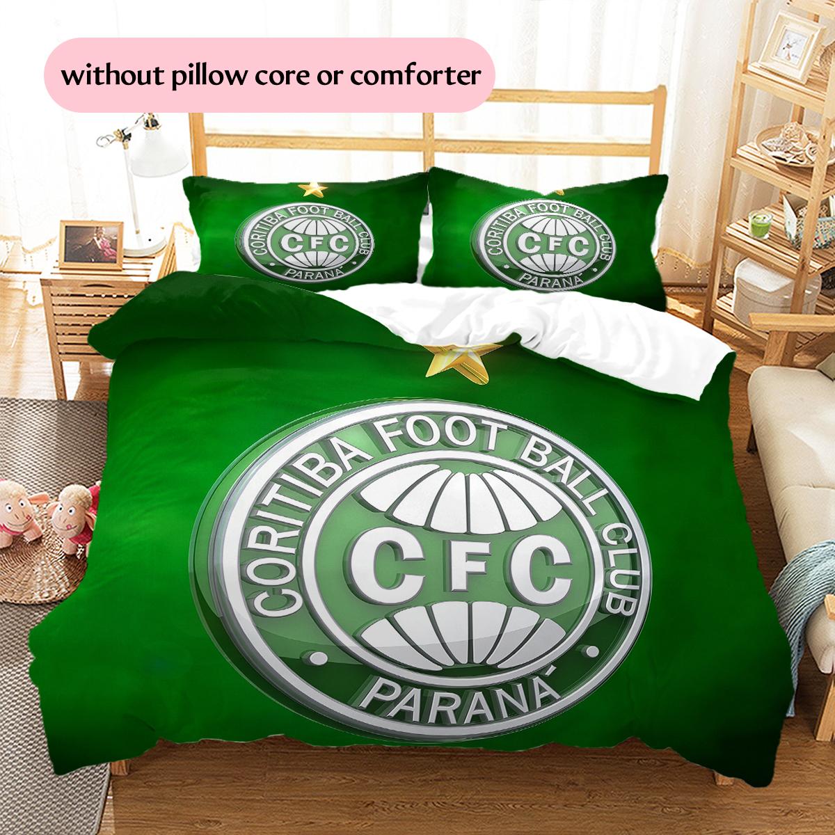 Coritiba FC Pattern Bedding Home Decoration Birthday Gift (1 * duvet cover + 2 * pillowcase, without core) 220x240cm
Coritiba FC Pattern Bedding Home Decoration Birthday Gift (1 * duvet cover + 2 * pillowcase, without core) 220x240cm