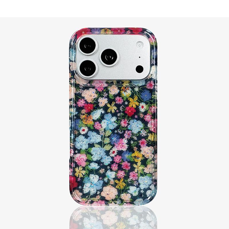 Retro Stylish Flowers Shiny Glitter Back Cover For iPhone 13 14 15 16 17 Pro Max Case Hard IMD TPU Floral Shockproof Shell iPhone 13
Retro Stylish Flowers Shiny Glitter Back Cover For iPhone 13 14 15 16 17 Pro Max Case Hard IMD TPU Floral Shockproof Shell iPhone 13
