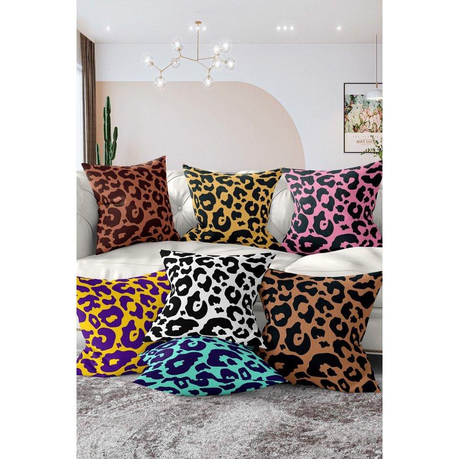 7 Piece 43 x 43 cm Zebra Pattern Designed Digital Printed Cushion Cover Set 43 x 43 кольоровий друк зебри/різнокольоровий
7 Piece 43 x 43 cm Zebra Pattern Designed Digital Printed Cushion Cover Set 43 x 43 кольоровий друк зебри/різнокольоровий