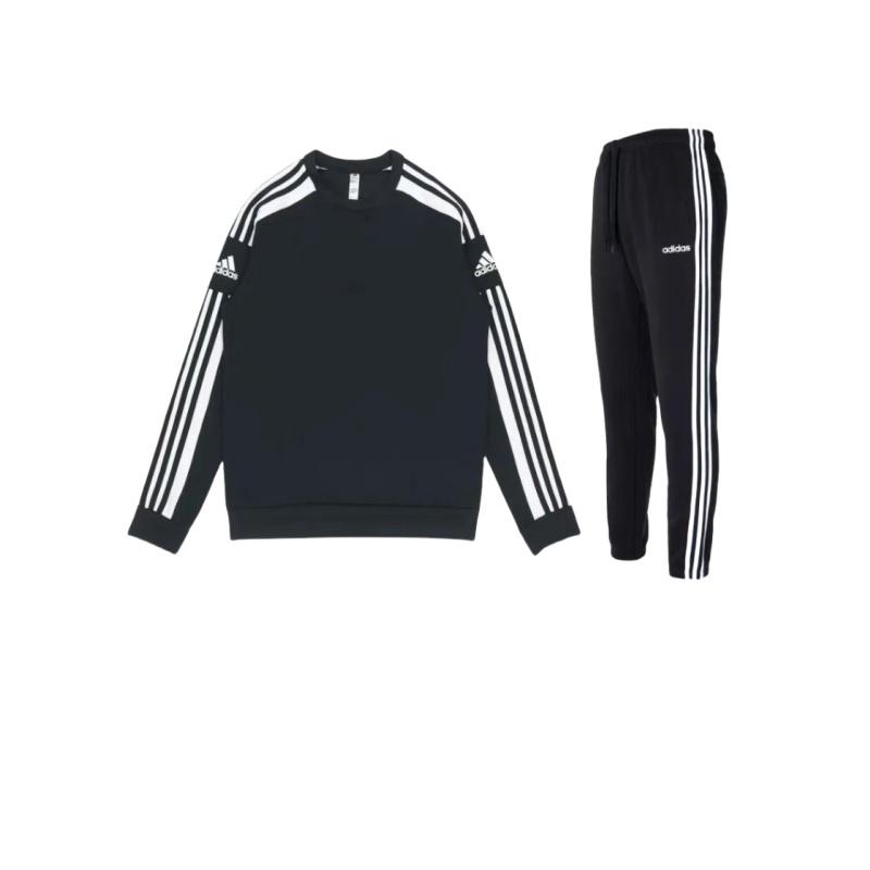 Adidas Удобный топ с круглым вырезом и длинными рукавами, длинные брюки со шнурком и средней талией, повседневный спортивный костюм, спортивная одежда унисекс, черный цвет DQ3093+-GT6638
Adidas Удобный топ с круглым вырезом и длинными рукавами, длинные брюки со шнурком и средней талией, повседневный спортивный костюм, спортивная одежда унисекс, черный цвет DQ3093+-GT6638