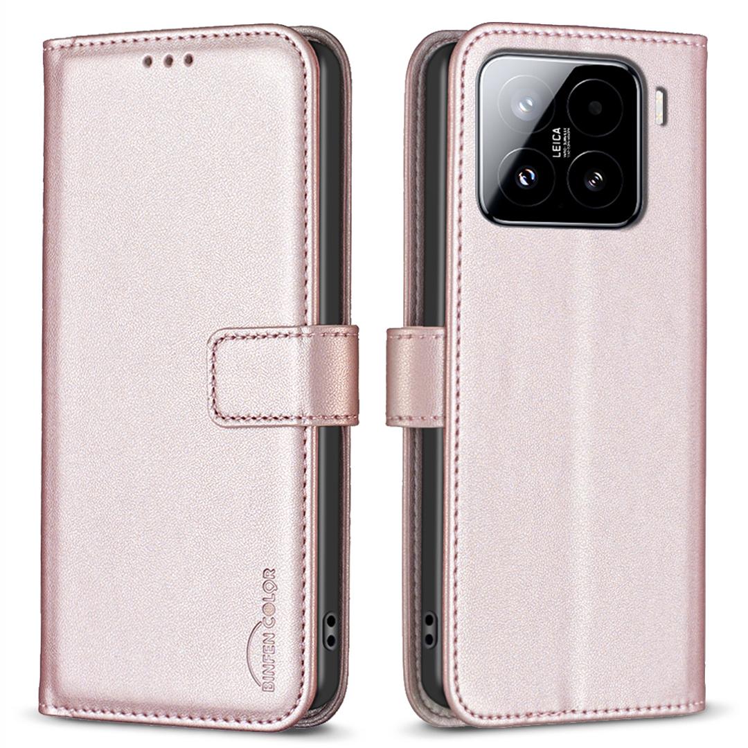 BINFEN COLOR BF17 For Xiaomi 15 Pro Case Wallet Folio Flip Leather Cover Rose Gold
BINFEN COLOR BF17 For Xiaomi 15 Pro Case Wallet Folio Flip Leather Cover Rose Gold