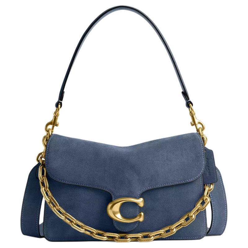 COACH ChainTabby 26 Signature Hardware Suede and Cowhide Shoulder Handbag Medium Women s Denim золотий
COACH ChainTabby 26 Signature Hardware Suede and Cowhide Shoulder Handbag Medium Women s Denim золотий