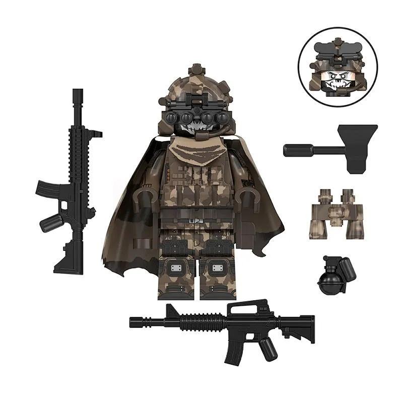 Силы Специального Назначения Военная Сила Призрак Военное Оружие Конструктор Игрушки
Силы Специального Назначения Военная Сила Призрак Военное Оружие Конструктор Игрушки