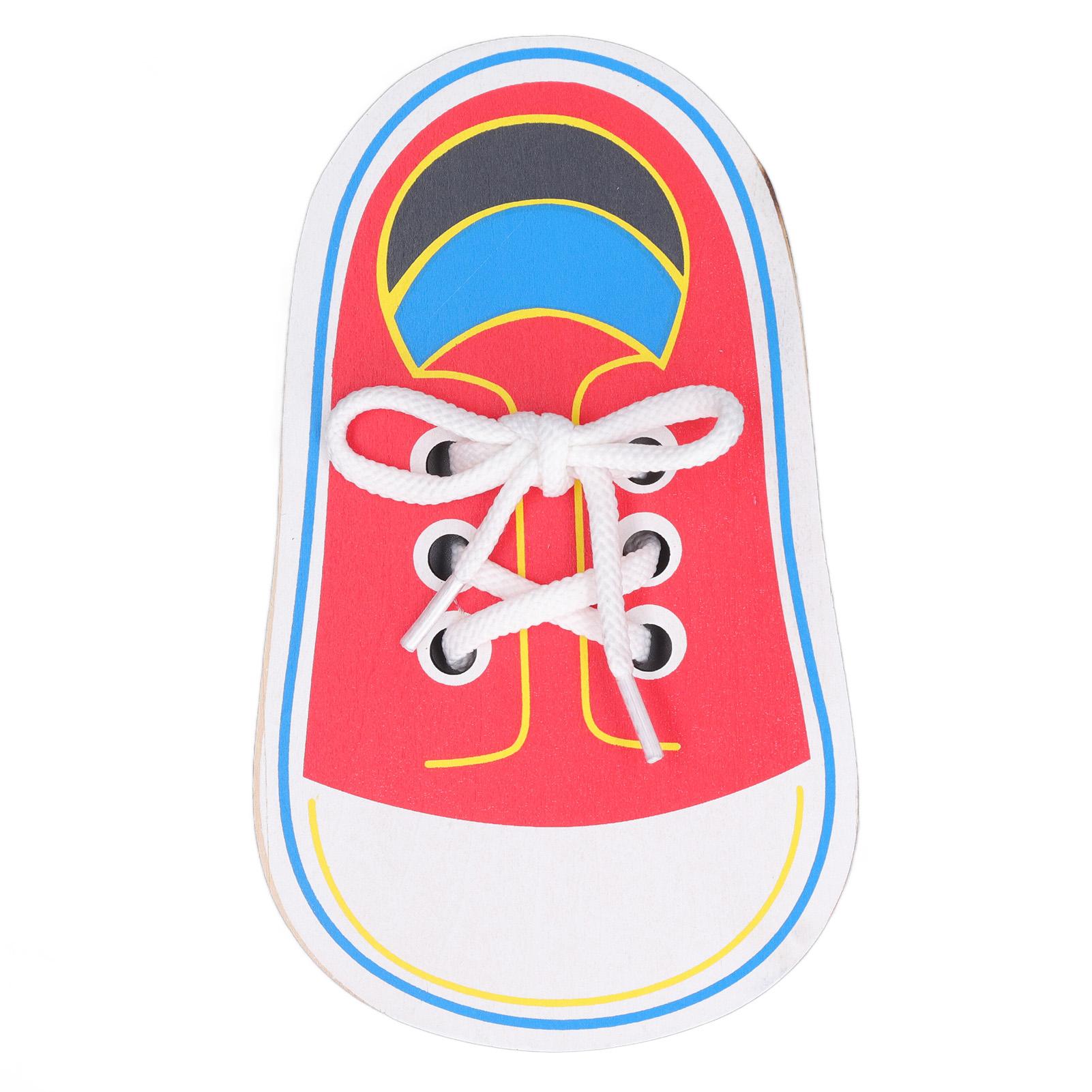 Learn to Tie Shoelaces Toy Early Development Teaching Independence Smooth Shoelace Threading
Learn to Tie Shoelaces Toy Early Development Teaching Independence Smooth Shoelace Threading