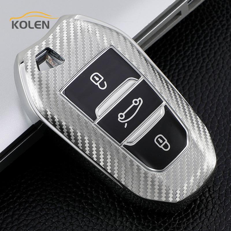 Carbon Fiber Tpu Car Smart Key Case Cover For Peugeot 308 3008 508 5008 408 4008 208 301 407 For Citroen C4 C6 C3-Xr Picasso Ds
Carbon Fiber Tpu Car Smart Key Case Cover For Peugeot 308 3008 508 5008 408 4008 208 301 407 For Citroen C4 C6 C3-Xr Picasso Ds
