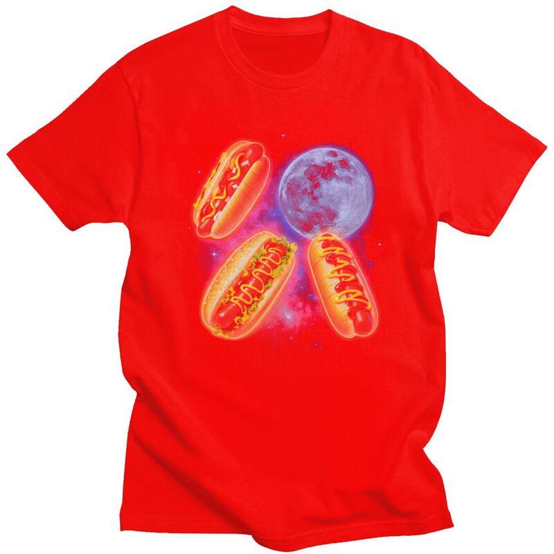 Funny Hot Dog Moon T Shirts Unisex Tshirts Summer Streetwear Casual Graphic Tee Tops For Husband Pure Cotton Slim Fit Clothes S
Funny Hot Dog Moon T Shirts Unisex Tshirts Summer Streetwear Casual Graphic Tee Tops For Husband Pure Cotton Slim Fit Clothes S