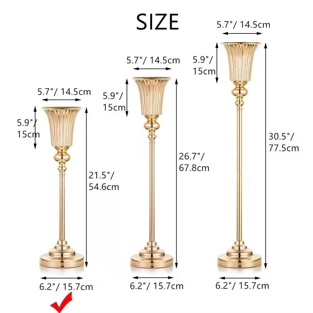 Flower Arrangement Flower Vase Golden Table Flower Vase Artificial Flower Vase Home Decoration gold-S
Flower Arrangement Flower Vase Golden Table Flower Vase Artificial Flower Vase Home Decoration gold-S
