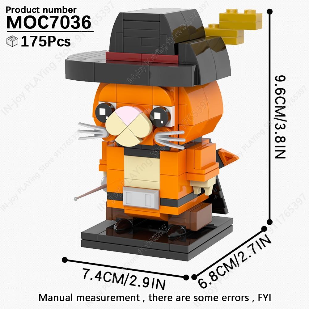 MOOXI Мультяшний Аніме Персонаж Робот Тварини Модель MOC Цеглинки DIY Зібрані Будівельні Блоки Фігурка Іграшка Колекція Прикраса Подарунок
MOOXI Мультяшний Аніме Персонаж Робот Тварини Модель MOC Цеглинки DIY Зібрані Будівельні Блоки Фігурка Іграшка Колекція Прикраса Подарунок