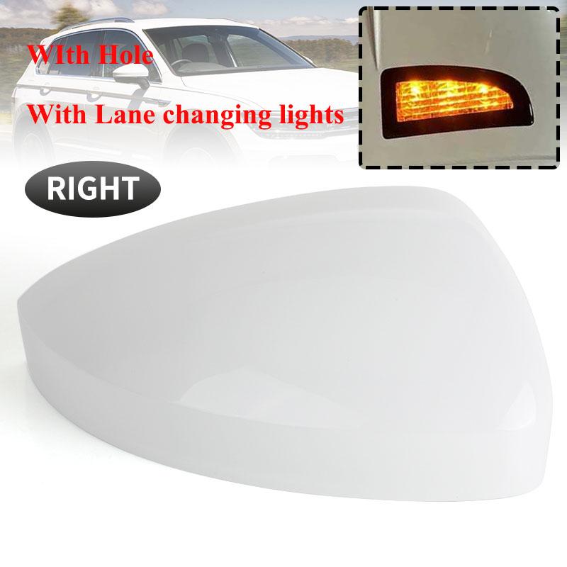 Left Right Door Wing Side Mirror Cover Cap With Hole Lane Changing Lights For VW Tiguan MK2 2017 2018 White RH Hole Light
Left Right Door Wing Side Mirror Cover Cap With Hole Lane Changing Lights For VW Tiguan MK2 2017 2018 White RH Hole Light