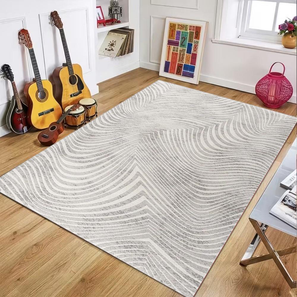 Chevron Geometric Stripe Texture Area Rug Stylish Soft Non-Slip Floor Carpet for Modern Living Rooms Trendy Home Spaces 40x60cm
Chevron Geometric Stripe Texture Area Rug Stylish Soft Non-Slip Floor Carpet for Modern Living Rooms Trendy Home Spaces 40x60cm