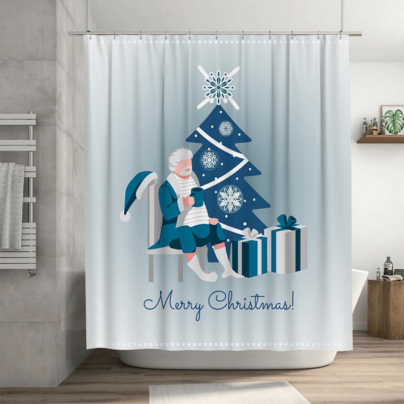 TU Christmas Bathroom Decor Shower Curtain Festive Holiday Winter Pattern Bathroom Decor Xmas Shower Curtain Set Waterproof 90x180cm35x71in
TU Christmas Bathroom Decor Shower Curtain Festive Holiday Winter Pattern Bathroom Decor Xmas Shower Curtain Set Waterproof 90x180cm35x71in