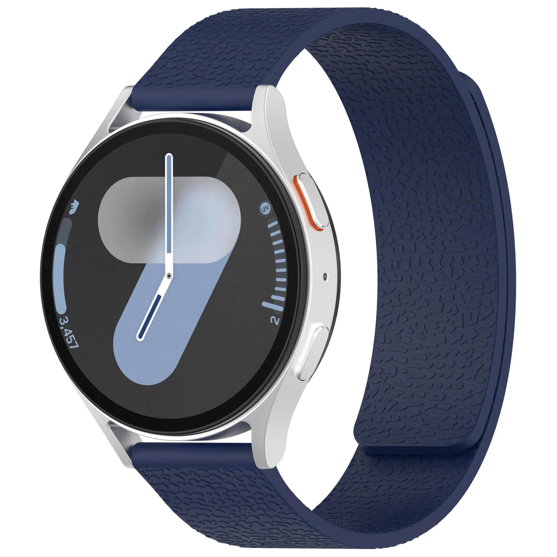18mm 20mm 22mm Silicone Magnetic Loop Strap For Samsung Galaxy Watch 7/6/5/4 Active 2 Amazfit Bracelet HUAWEI Watch GT 2e 3 Band 18mm watch band
18mm 20mm 22mm Silicone Magnetic Loop Strap For Samsung Galaxy Watch 7/6/5/4 Active 2 Amazfit Bracelet HUAWEI Watch GT 2e 3 Band 18mm watch band