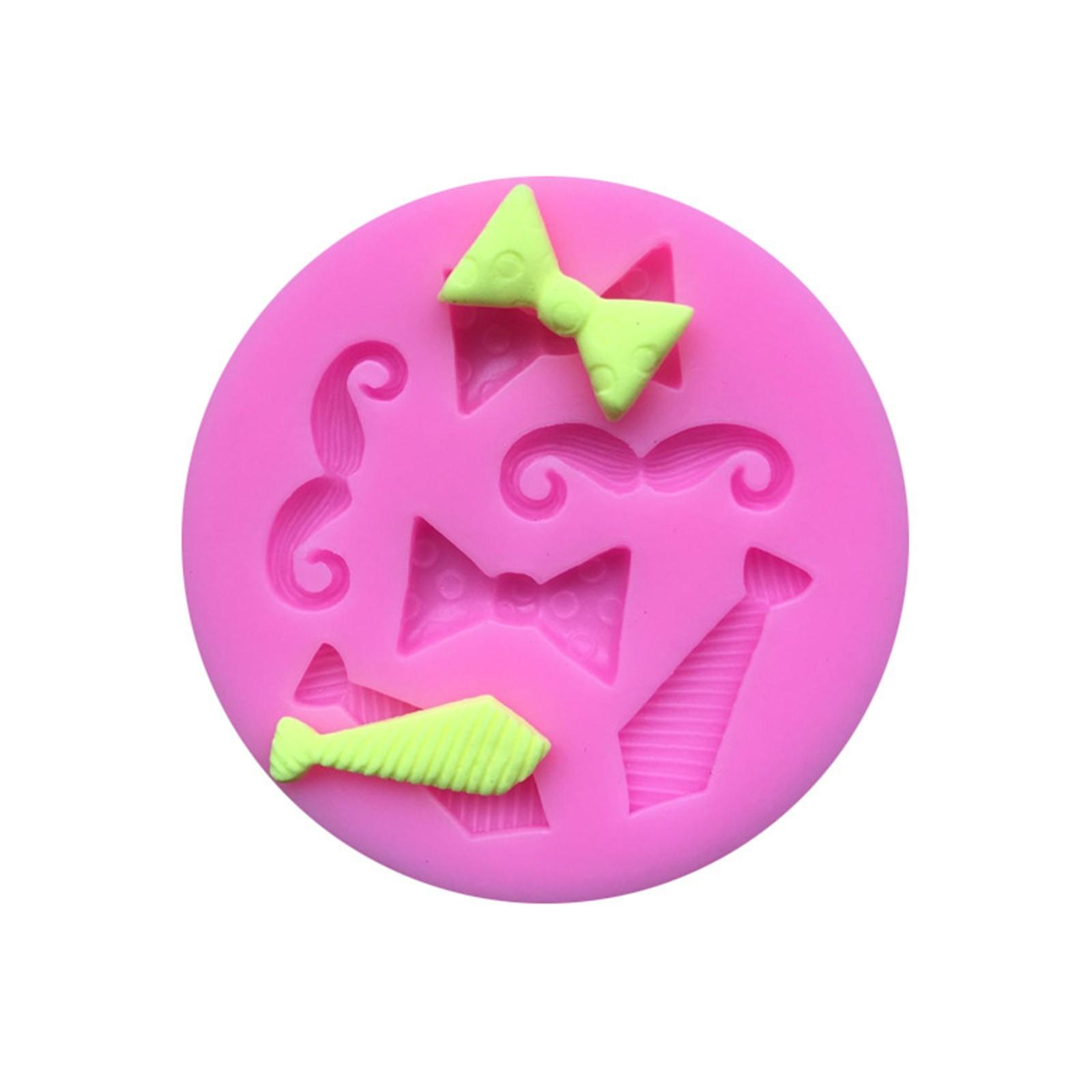 Силиконовые формы для тортов, борода, галстук-бабочка, кекс, силиконовая гибкая форма, инструменты для украшения торта, пищевой силикон One Size розовый
Силиконовые формы для тортов, борода, галстук-бабочка, кекс, силиконовая гибкая форма, инструменты для украшения торта, пищевой силикон One Size розовый