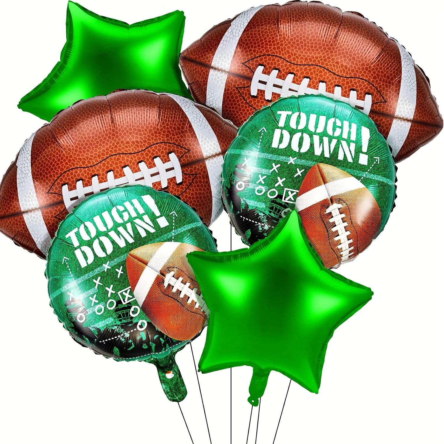 6Pcs Rugby themed Super Bowl Aluminum Film Balloon Set Birthday Party Decoration Rugby themed Party Event Balloon Supplies 18inch
6Pcs Rugby themed Super Bowl Aluminum Film Balloon Set Birthday Party Decoration Rugby themed Party Event Balloon Supplies 18inch