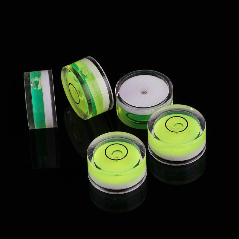 5 Pieces Multifunctional Round Bubble Level for Tripod Phonograph Turntable Pographic Equipment Easy to Use Durable
5 Pieces Multifunctional Round Bubble Level for Tripod Phonograph Turntable Pographic Equipment Easy to Use Durable