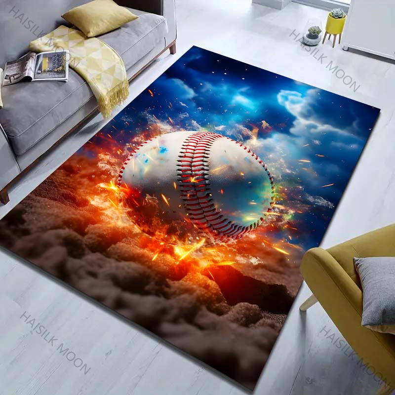Multiple sizes Baseball Themed Sports Pattern Carpet for Living Room Bedroom Sofa Home Decor Non-slip Floor Mat Luxury Gift 40cm x 60cm
Multiple sizes Baseball Themed Sports Pattern Carpet for Living Room Bedroom Sofa Home Decor Non-slip Floor Mat Luxury Gift 40cm x 60cm