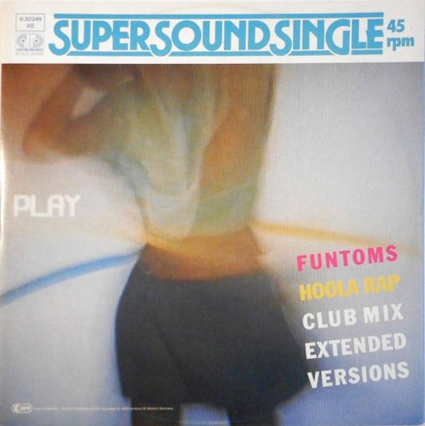 12inch Record FUNTOMS Hoola Rap 620249DE Jupiter Records 1984 Germany Dance Electronica Used
12inch Record FUNTOMS Hoola Rap 620249DE Jupiter Records 1984 Germany Dance Electronica Used