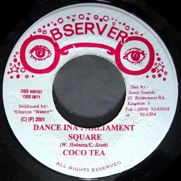 7inch Record COCOA TEA / NINEY THE OBSERVER - Dance Inna Parliament Square / New OBS0071 Observer 2001 Jamaica Reggae, Ska & Dub Used
7inch Record COCOA TEA / NINEY THE OBSERVER - Dance Inna Parliament Square / New OBS0071 Observer 2001 Jamaica Reggae, Ska & Dub Used