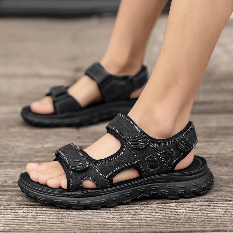 Sandals men s 2024 new Velcro non-slip breathable soft-soled shoes men s summer middle-aged and elderly cool slippers 39
Sandals men s 2024 new Velcro non-slip breathable soft-soled shoes men s summer middle-aged and elderly cool slippers 39