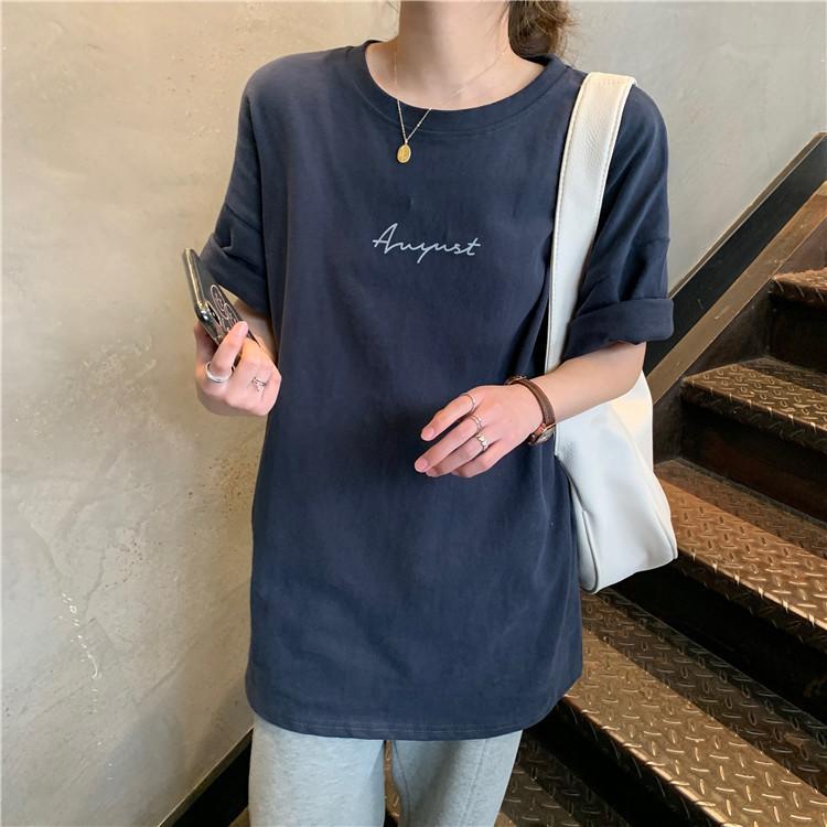 Summer Fashion Women Short Sleeve O Neck Letter Printed Casual Pullover Blouse T Shirt Top XXL
Summer Fashion Women Short Sleeve O Neck Letter Printed Casual Pullover Blouse T Shirt Top XXL