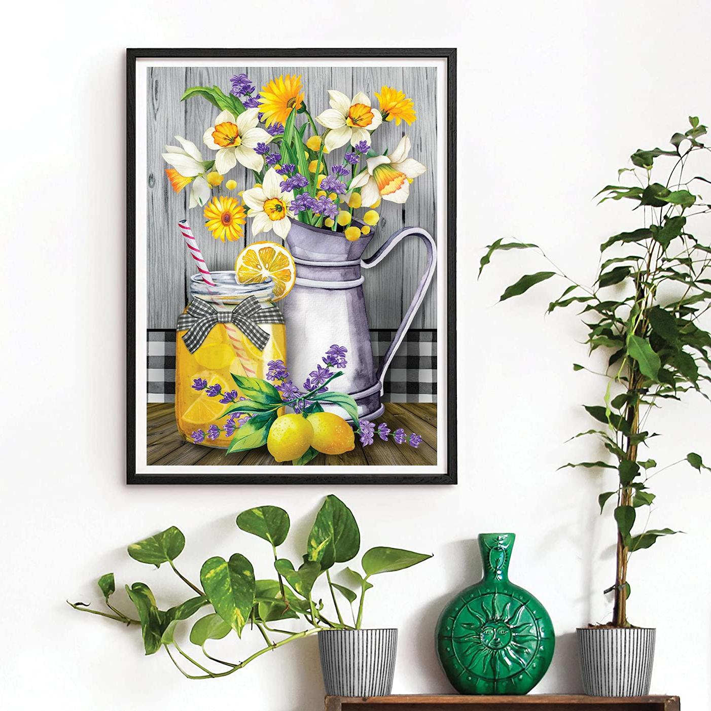 5D Diy Алмазная картина Цветочная композиция Набор для вышивки крестом Полная алмазная вышивка Мозаика Искусство Картина из стразов Декор Подарок Full Round 20x30cm
5D Diy Алмазная картина Цветочная композиция Набор для вышивки крестом Полная алмазная вышивка Мозаика Искусство Картина из стразов Декор Подарок Full Round 20x30cm