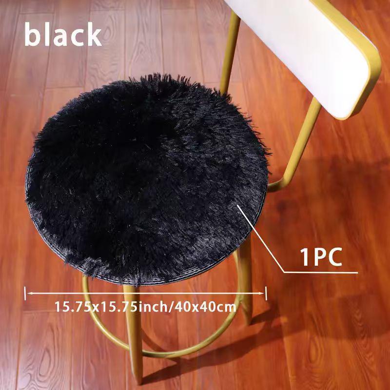 1PC Seat Pads High-Quality Fluffy Suitable for Dining Chairs Stool Pads Warm Faux Fur Cushions Home Round Nordic-Style 40x40cm чорний
1PC Seat Pads High-Quality Fluffy Suitable for Dining Chairs Stool Pads Warm Faux Fur Cushions Home Round Nordic-Style 40x40cm чорний
