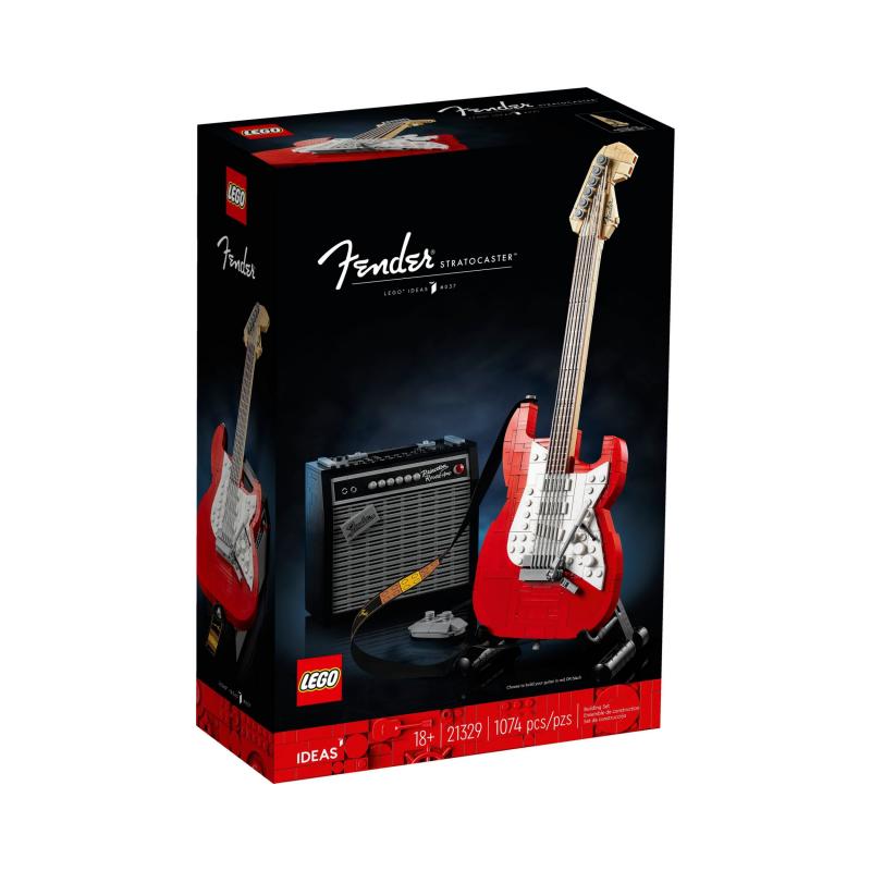 Конструктор LEGO 21329 Fender Stratocaster 1074 шт. IDEAS Age18+ Brick Kids Gift Дитячі іграшки Розвиваючі іграшки Конструктори
Конструктор LEGO 21329 Fender Stratocaster 1074 шт. IDEAS Age18+ Brick Kids Gift Дитячі іграшки Розвиваючі іграшки Конструктори
