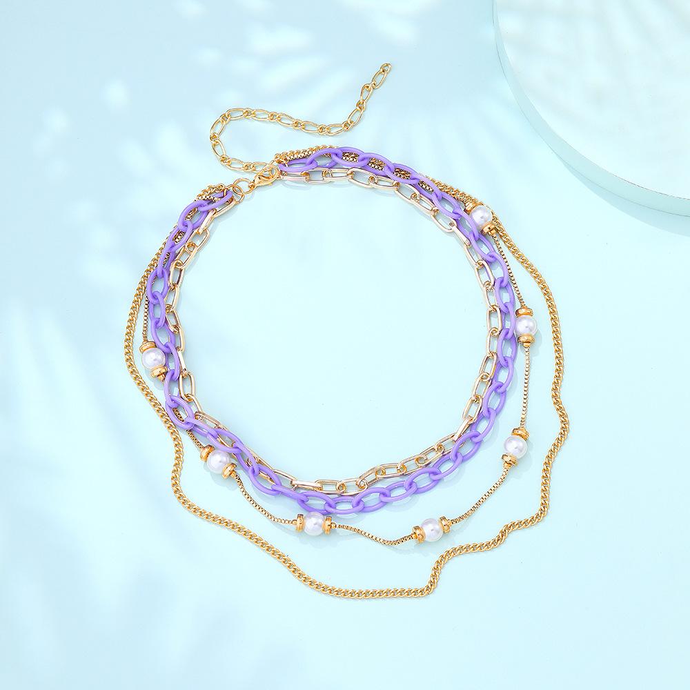 Alloy Fashionable Layered Dog Necklace With Unique Cloud Inspired Flower Accents XH0969
Alloy Fashionable Layered Dog Necklace With Unique Cloud Inspired Flower Accents XH0969