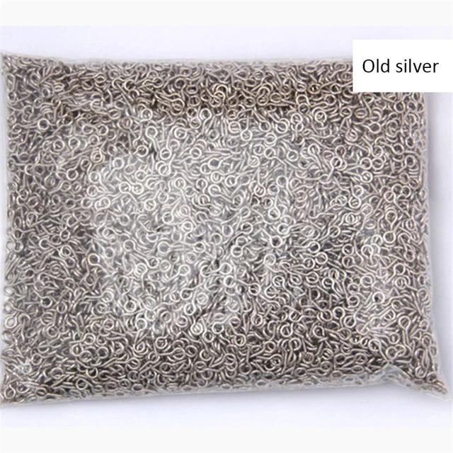 300pcs DIY Small Tiny Mini Eye Pins Eyepins Hooks Eyelets Screw Threaded Gold Clasps Hooks Handmade For Jewelry Findings Making 8mm серебряный
300pcs DIY Small Tiny Mini Eye Pins Eyepins Hooks Eyelets Screw Threaded Gold Clasps Hooks Handmade For Jewelry Findings Making 8mm серебряный