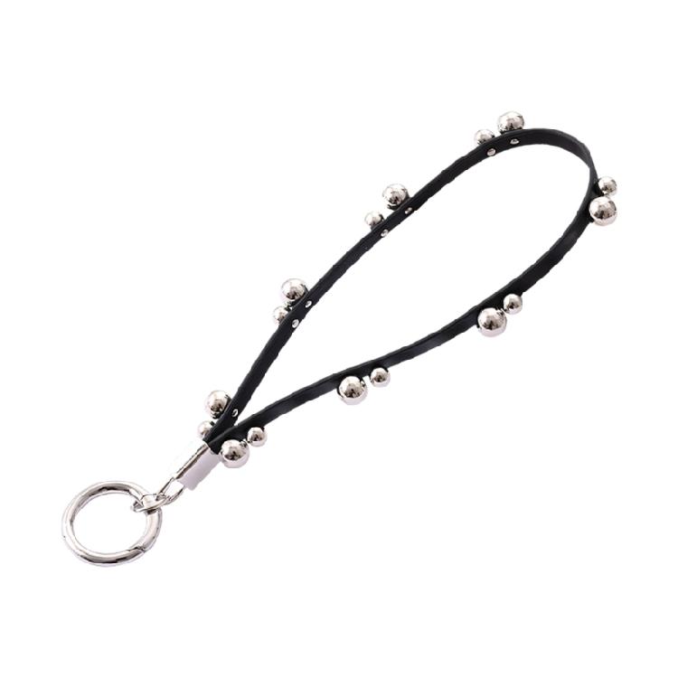 Versatile Leather Keychain With Punk Studs For Phone Bag And Keys 17cm/18cm Length Key Organiser Pendant
Versatile Leather Keychain With Punk Studs For Phone Bag And Keys 17cm/18cm Length Key Organiser Pendant