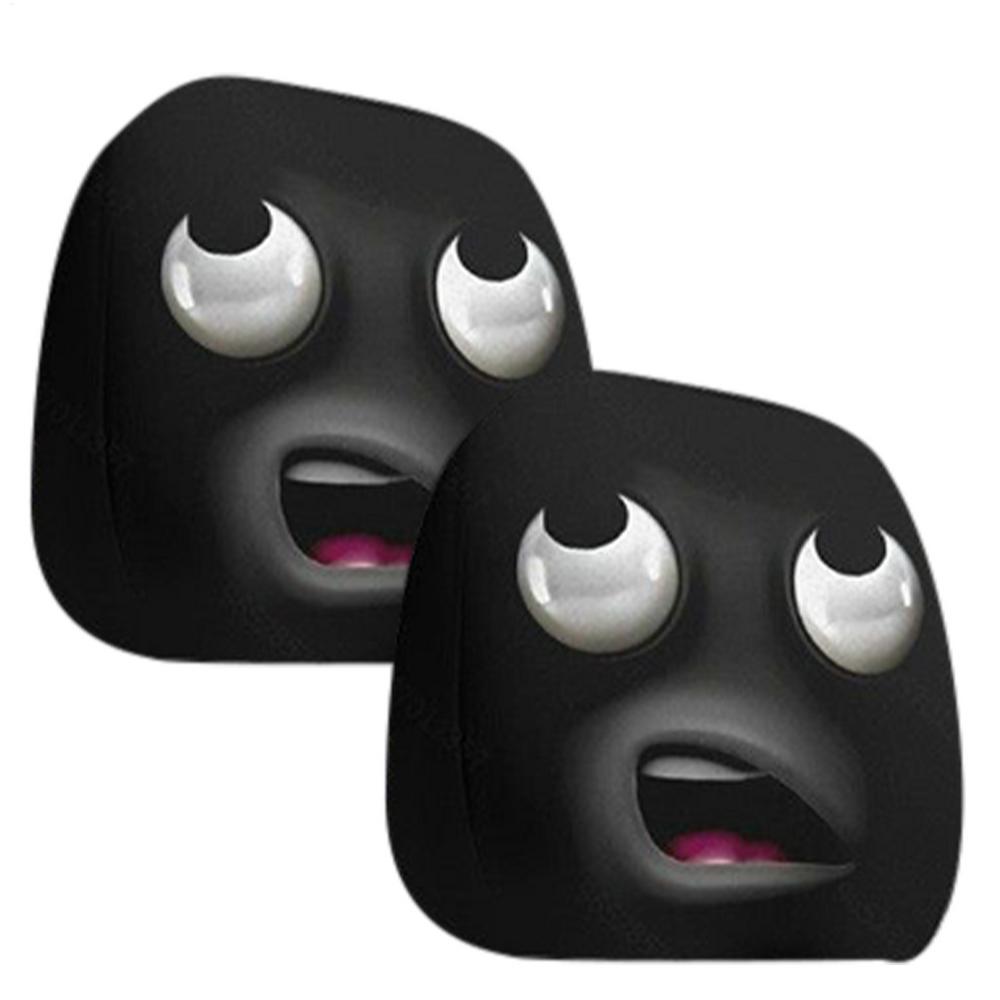 Big Eyes Car Headrest Cover 2 Pack Washable Polyester Decoration for Halloween Road Trip Travel Car Truck Interior Accessories
Big Eyes Car Headrest Cover 2 Pack Washable Polyester Decoration for Halloween Road Trip Travel Car Truck Interior Accessories